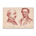 Eroi, poeți și revoluționari români, cinci cărți poștale fotografice și ilustrate