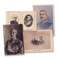 Nicolae A. Kretzulescu, I. Em. Florescu, Iacob N. Lahovari, Al. Averescu, patru cărți poștale fotografice și ilustrate 