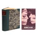 Liviu Rebreanu, Adam și Eva, 1974 + Ion, 1920, cu ex-libris și dedicație pentru D. D. Roșca