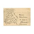 Mircea Eliade, carte poștală din Pireu către Mitache Vasilescu, 26 Noiembrie 1928