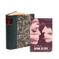 Liviu Rebreanu, Adam și Eva, 1974 + Ion, 1920, cu ex-libris și dedicație pentru D. D. Roșca