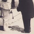 Grigore Trancu-Iași, Act de înveșnicire + fotografie semnată olograf, 1926