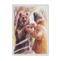 Basme românești, colecție de opt ilustrații realizate de Adrian Ionescu