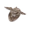 Miniatura insignei de Pilot Militar, model 1930-1940 