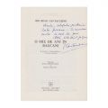 Ion Mihai Cantacuzino, O mie de ani în Balcani, 1996, cu dedicație pentru Radu Greceanu + invitație