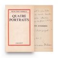 Princesse Bibesco, Portraits d’Hommes, 1929, cu dedicație olografă