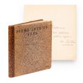 Ion Pillat, Poeme într-un vers, 1935, exemplar numerotat cu dedicație pentru I. Gr. Periețeanu