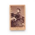Matilda Cugler-Poni, Poesii, 1885 + fotografie format carte-de-visite