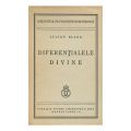 Lucian Blaga, Diferențialele Divine, 1940, exemplar bibliofil