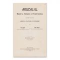 Ion Enescu, Iuliu Enescu, Ardealul, Banatul, Crișana și Maramureșul, 1915, cu monograma principelui moștenitor Carol