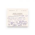 Elena Văcărescu, fotografie de cabinet, atelier Cabinet Portrait + carte de vizită cu amplă însemnare 