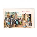 Ilustrate umoristice cu tematică socială, șase cărți poștale - piese de colecție foarte rare