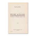 Petru Țiucra, Pribeagul, Pietre rămase. Contribuție la Monografia județului Arad, 1936