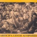 Miting al tineretului universitar național țărănesc creștin democrat, 8 noiembrie 1994, afiș 
