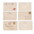 Cărți poștale ilustrate de tip trompe-l'œil cu reclamă pentru ziare și publicații românești din perioada 1908-1914