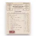 Tipografia „Litera”, „Cartea Românească”, „La Doi Frați Școlari”, „Socec”, trei facturi și o adresă, 1928-1944