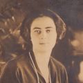 Principesa Ileana, fotografie tip carte poștală, cu semnătură, 1927 