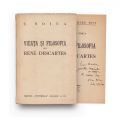 C. Noica, Viața și filosofia lui René Descartes, 1937, cu dedicație olografă