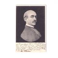 T. Maiorescu, Al. Vlahuță, V. Alecsandri, B. P. Hasdeu, 5 fotografii tip carte poștală