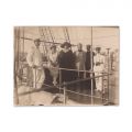Vizita Țarului Nicolae al II-lea la Constanța, două fotografii tip carte poștală, 1914 
