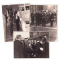 Regele Carol al II-lea alături de Nicolae Iorga, trei fotografii de epocă