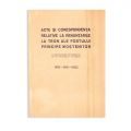 Acte și corespondență relative la renunțările la tron ale fostului principe moștenitor