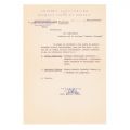 Cereri oficiale, adrese și un manuscris ce i-au aparținut lui Geo Dumitrescu