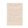 Mircea Eliade, Psihologia diletantismului, patru file manuscris, cu un desen în miniatură 