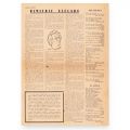 Publicația „Gândul Nostru”, Anul I, Nr. 1, 1 noiembrie 1942 - Geo Dumitrescu, Ion Caraion, Virgil Ierunca