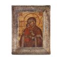 Icoană Născătoarea de Dumnezeu Mângâietoare, tempera pe lemn, a doua jumătate a secolului al XIX-lea