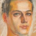 Tânărul Geo Dumitrescu, trei portrete în pastel