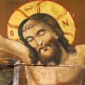 Crucifix de Iconostas, ulei pe lemn, 1870-1880 