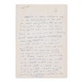 Geo Bogza, Decesul lui Marin Preda, nouă file manuscris
