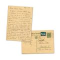 Constantin Daicoviciu, carte poștală către Mircea Eliade, 12 Aprilie 1939