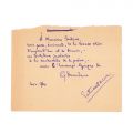 Geo Dumitrescu, arhivă de documente cu dedicații