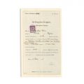Dumitru D. Roșca, 4 certificate și un registru de evidență eliberate de Universitatea Imperială și Regală din Viena, 1917-1918 