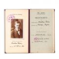 Dumitru D. Roșca, 4 certificate și un registru de evidență eliberate de Universitatea Imperială și Regală din Viena, 1917-1918 