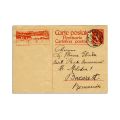 Giovanni Luzzi, carte poștală pentru Mircea Eliade + tehnoredactarea cărții poștale, 18 decembrie 1927