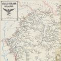 Harta Căilor Ferate Române, litografie de V. Voill