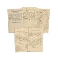 Mircea Eliade, Savirtake Samadhi, cinci file manuscris
