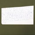 Emil Cioran, „M-am rostogolit în mileniile dinaintea mea și în cele de după mine…”, filă manuscris 