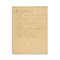 Mircea Eliade, Ce am să scriu (Bibliografie potențială), manuscris
