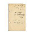 Mircea Eliade, Ce am să scriu (Bibliografie potențială), manuscris