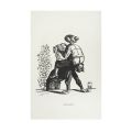 J. Perahim, Proverbe zicători, cu o prefață de Geo Bogza, 20 linogravuri