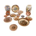 Set de 16 vase ceramice tradiționale românești
