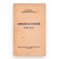 C. Sassu, Românii și ungurii, 1940, cu dedicație pentru H. Stahl