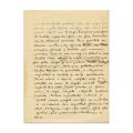 Mircea Eliade, manuscris de 5 file - Soliloquii