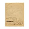 Mircea Eliade, caiet-manuscris „Note și articole”