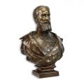 Bustul din bronz al regelui Carol I al României, gravor Wladimir Hegel, cca. 1891 
