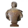 Bustul din bronz al regelui Carol I al României, gravor Wladimir Hegel, cca. 1891 